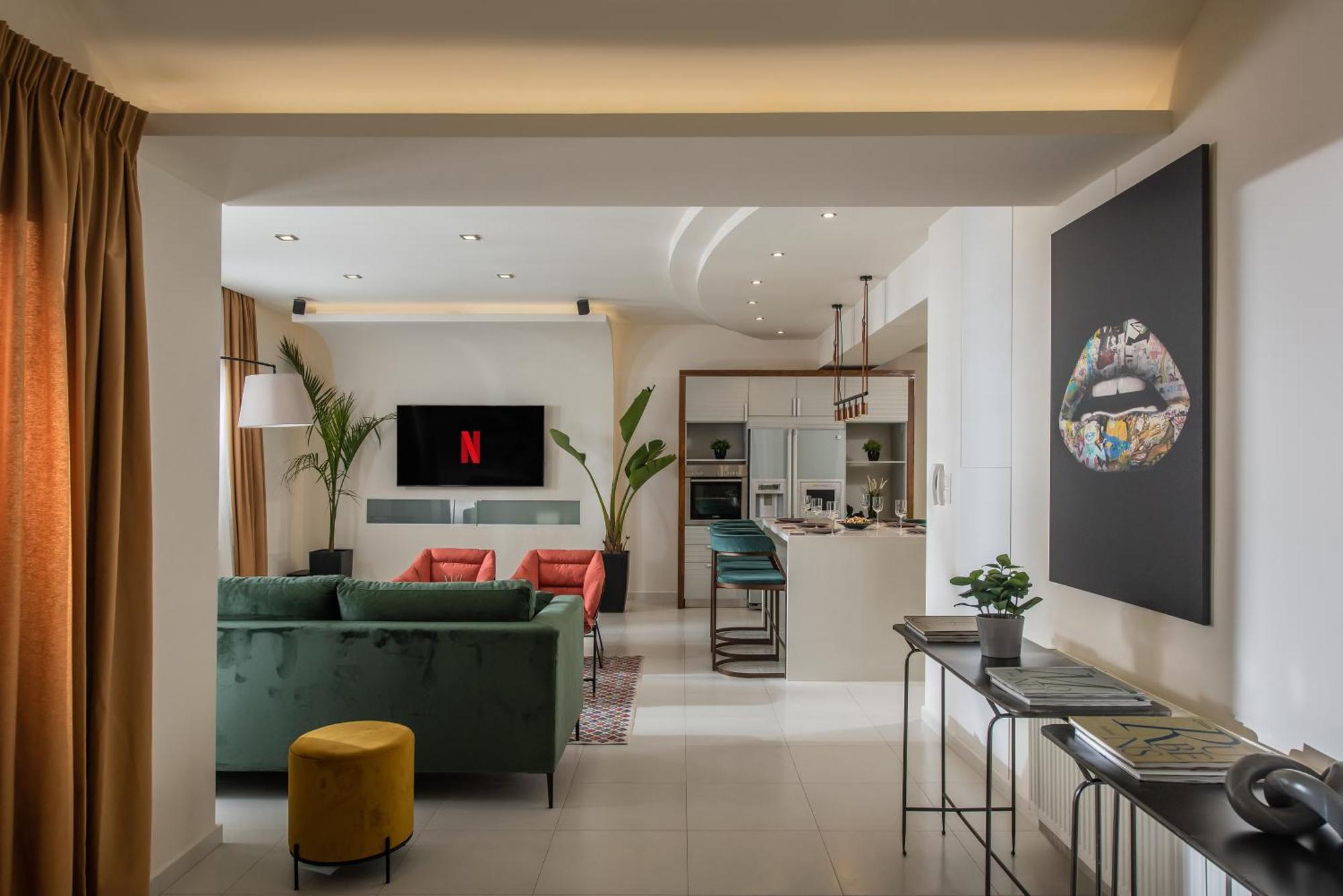Maison De Mare, 4Br Central Luxury Beach Residence แอร์ซอนิสซอส ภายนอก รูปภาพ